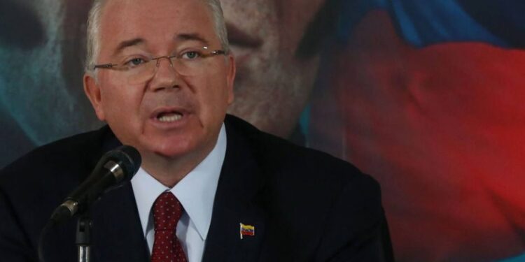 Rafael Ramíerz, exembajador de Venezuela en la ONU. Foto de archivo.