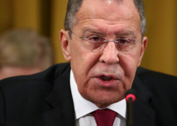 Foto de archivo. El ministro de Relaciones Exteriores ruso, Sergei Lavrov, en Ginebra, Suiza. 20 de marzo de 2019. REUTERS/Denis Balibouse.