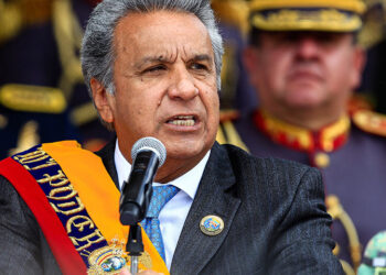 El presidente de Ecuador Lenin Moreno. Foto EFE.