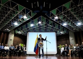 Juan Guaidó, Pdte. (E) de Venezuela. oto Prensa presidencial Leo Alvarez