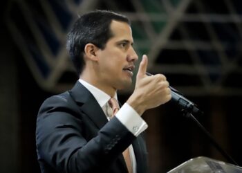 Juan Guaidó, Pdte. (E) de Venezuela. oto Prensa presidencial Leo Alvarez