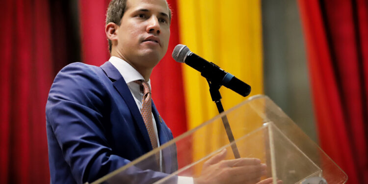 Juan Guaidó. Pdte. (E) de Venezuela, Plan País Educación. Foto Prensa Presidencial