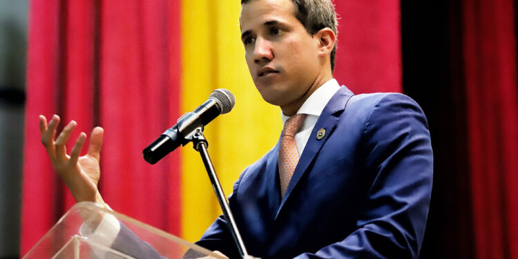 Juan Guaidó. Pdte. (E) de Venezuela, Plan País Educación. Foto Prensa Presidencial