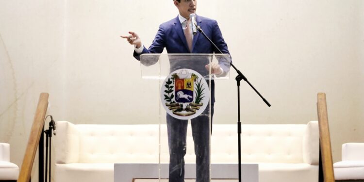 Juan Guaidó. Pdte. (E) de Venezuela, Plan País Educación. Foto Prensa Presidencial