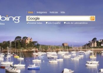 Bing, el buscador de Microsoft.