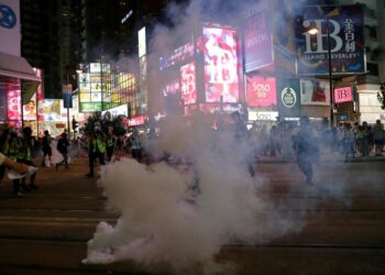 Detenidos Hong Kong, protestas. Foto agencias.