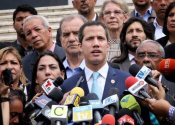 Juan Guaidó, Pdte. (E) de Venezuela. Foto Prensa presidencial Leo Alvarez (2)