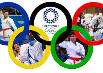 Judo Tokio 2020. Foto de archivo.