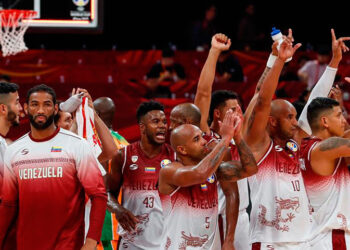 La selección venezolana de baloncesto. EFE