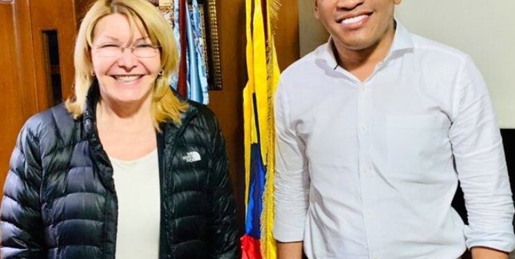 Luisa Ortega Díaz y Leocenis García. Foto @LeocenisOficial