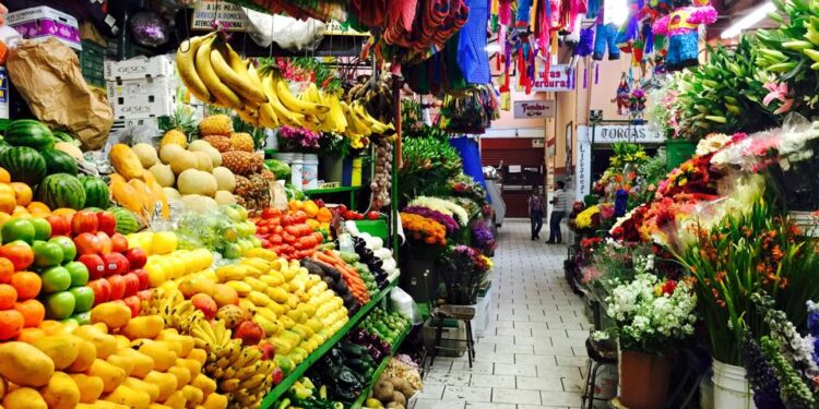 Mercado México. Foto de archivo.