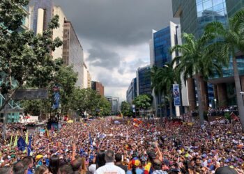 Movilización 16Nov2019. Foto Prensa presidencial Leo Álvarez.