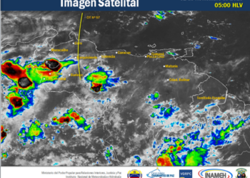 Onda tropical 57. 2Nov2019. Foto Twitter Inameh.