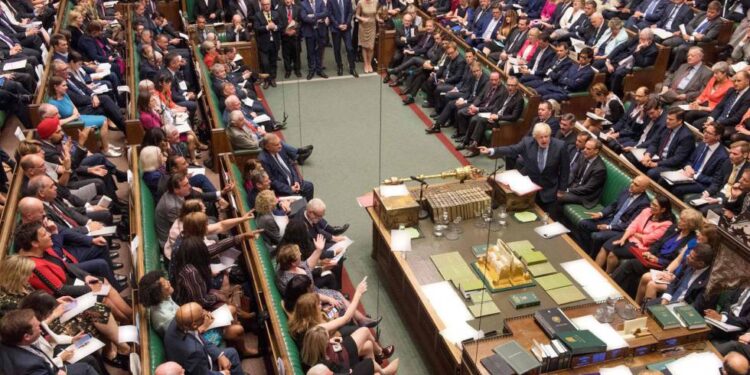 Parlamento británico. Foto El País.