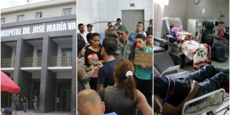 Unidad de Diálisis del Hospital José María Vargas, en La Guaira. Foto NotiVenezuela.