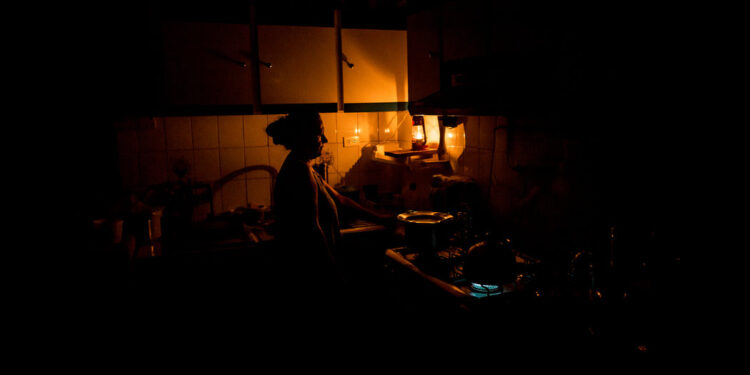 Crisis eléctrica Venezuela. Foto agencias