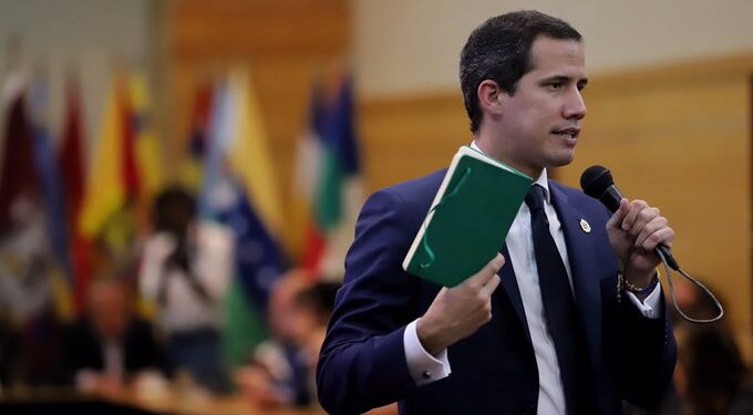 Juan Guaidó. Pdte. (E) de Veneuela. Foto @JGuaido