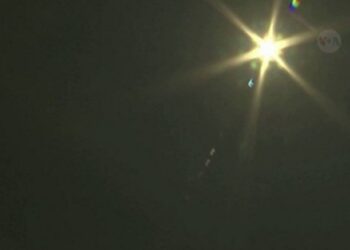 Eclipse anular solar, 26Dic2019. Foto captura de video.