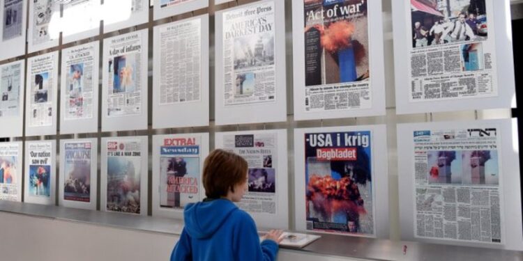 El Newseum. AFP