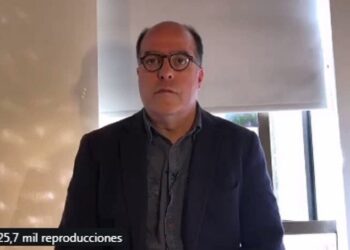 Julio Borges. Foto captura video.