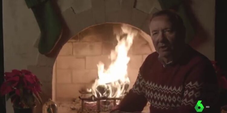 Kevin Spacey , personale de House Of Cars, 'Frank Underwood'. Foto captura de video.