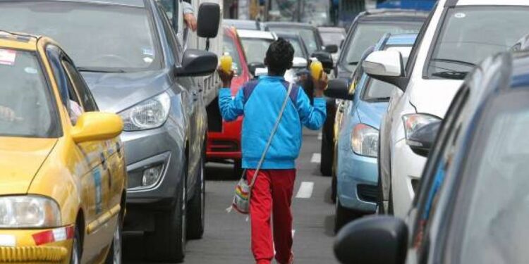 Trabajo infantil en Ecuador. Forto El Oriente Ecuador.