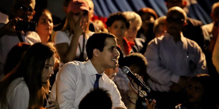 Pdte. (E) Juan Guaidó Baruta. Foto Prensa Presidencial Leo Álvarez.