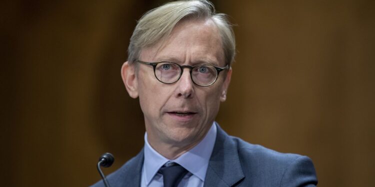 El representante especial de Estados Unidos para Irán, Brian Hook