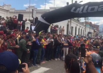 La vuelta al Táchira. 12ENERO2020, Freddy Bernal. Foto captura de video.