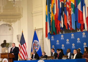 Secretario de Estado de EEUU Mike Pompeo. Foto EFE.