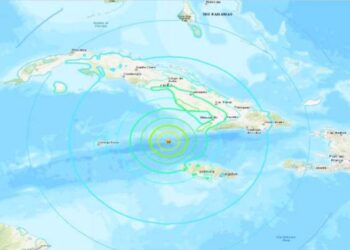 Sismo en Jamaica.