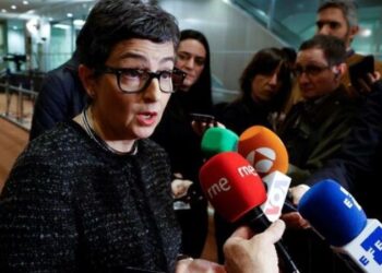 La ministra española de Asuntos Exteriores, Arancha González Laya. Foto EFE