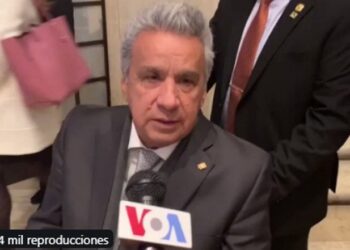 Lenín Moreno. Foto captura de video.