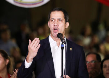 Pdte. (E) de Venezuela Juan Guaidó. Foto de archivo.