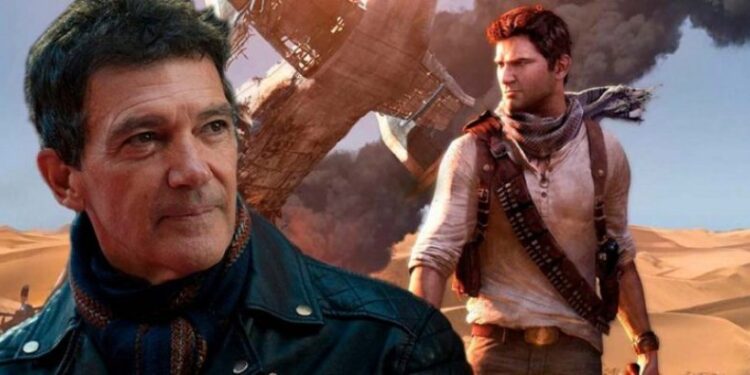 Antonio Banderas. Uncharted. Foto de archivo.