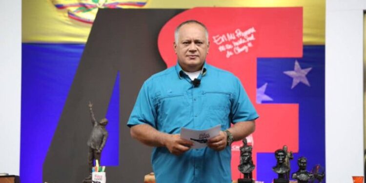 Diosdado Cabello.  Foto @ConElMazoDando