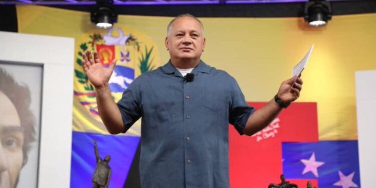 Diosdado Cabello. Foto @ConElMazoDando