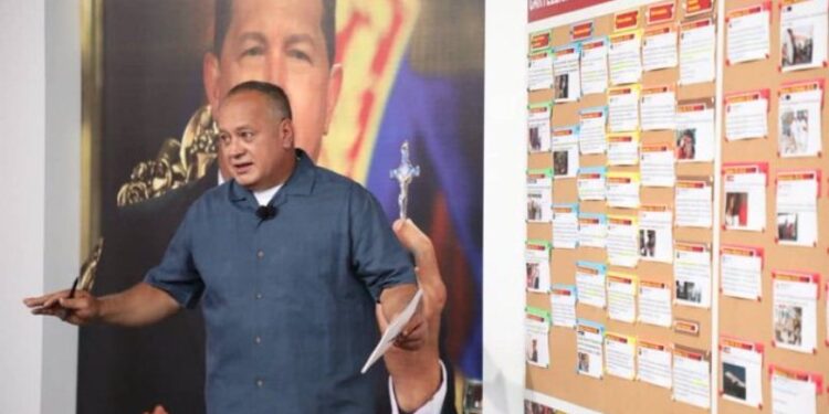 Diosdado Cabello. Foto @ConElMazoDando