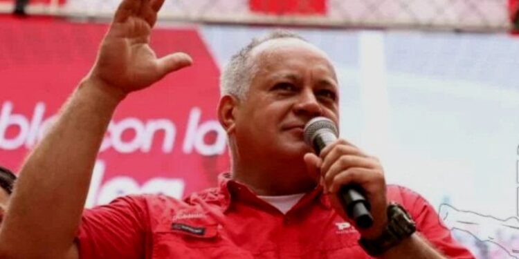 Diosdado Cabello. Foto Twitter.