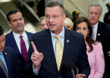 El congresista estadounidense Doug Collins. Foto Joshua Roberts. Reuters.