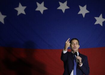 Juan Guaidó, Los Salias. Edo Miranda. Foto Prensa Presidencial. Leo Álvarez.