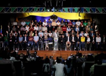 Juan Guaidó. Pdte. (E) de Venezuela. 7Mar2020. Foto Prensa Leo Álvarez.