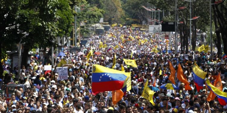 Marcha Carcas. Foto de archivo.