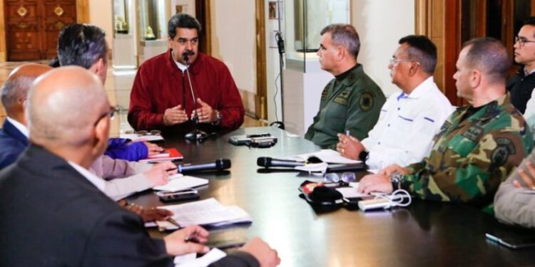 Nicolás Maduro 13Mar2020. Foto @Presidencial_VEN