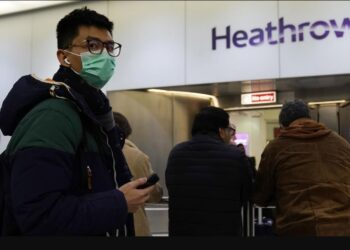 Coronavirus, aeropuerto Londres. Foro de archivo.