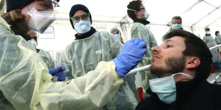 Alemania. Coronavirus. Foto The San Diego Unión-Tribune.