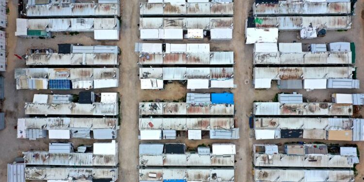 Campo de refugiados de Ritsona Grecia. Foto agencias.