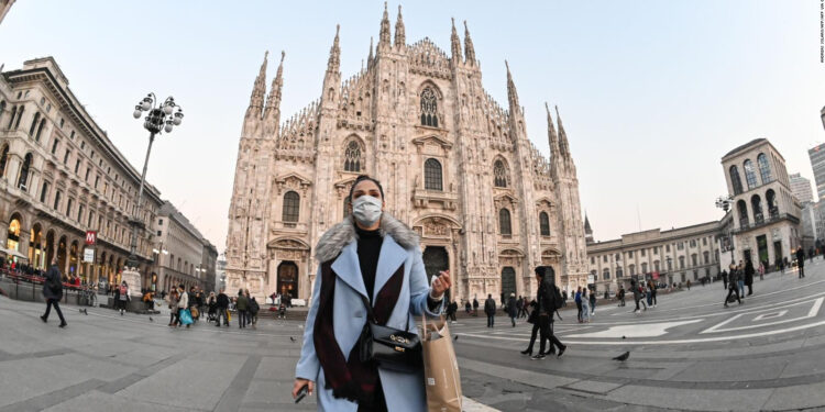 Italia coronavirus. Foto agencias.