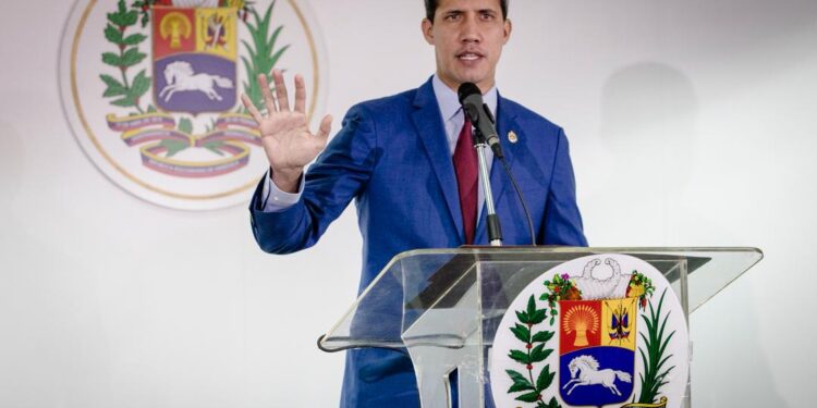 Juan Guaidó. Pdte. (E) de Venezuela. Foto Prensa Presidencial.