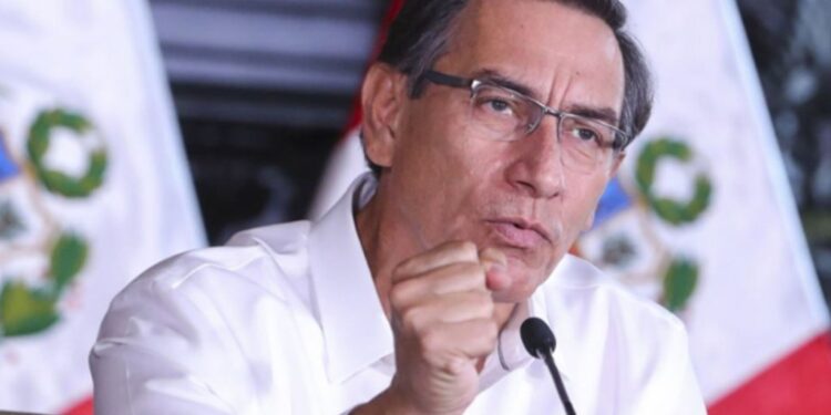 El expresidente peruano Martín Vizcarra. Foto Semana.